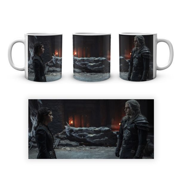 Кружка GeekLand The Witcher Ведьмак Геральт Енифер TW 002.017 TW 002.017 фото