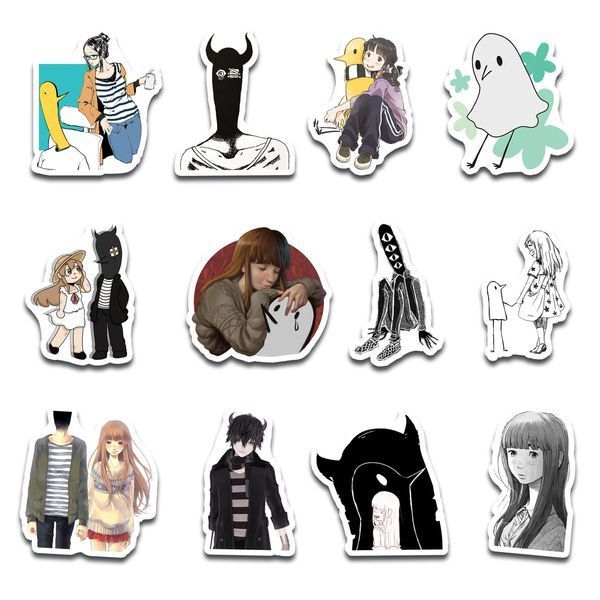 Стикерпак Набор наклеек GeekLand Goodnight Punpun&nbsp;Спокойной ночи ПунПун 45 штук SP GP 01 SP GP 01 фото