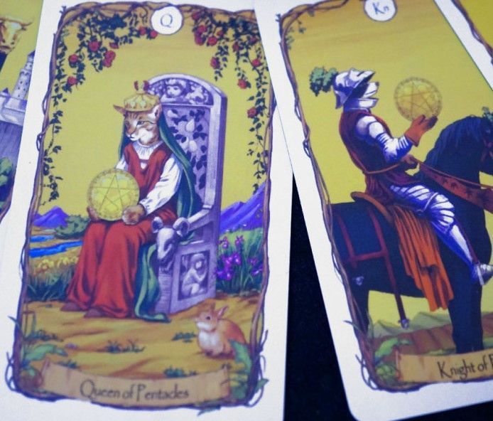 Карты Таро Животных Animal Tarot в металлической коробке 2515654127 фото