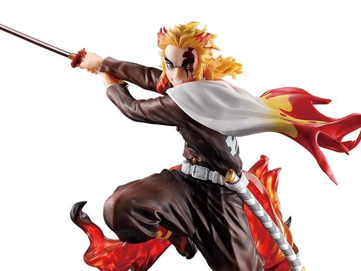 Фігурка Bandai Клинок розсікаючий демонам Кедзюро Ренгоку Demon Slayer Kyojuro Rengoku 19 см WST DS KR WST DS KR фото