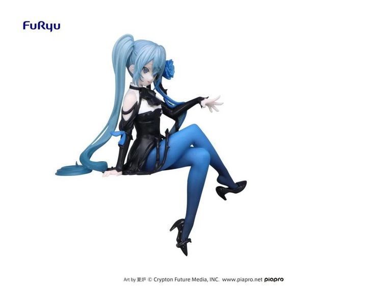 Фигурка FuRyu Noodle Вокалоид Хацунэ Мику Vocaloid Hatsune Miku Blue Rose 14 см F V HM BR 14 F V HM BR 14 фото