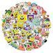 Стікерпак Губка Боб Набір наклейок GeekLand SpongeBob 50 штук 2881880168 фото 1