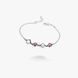 Браслет Ліриди mix Light Amethyst 925 17 см+3 см 72-S01-5067_1br фото 1