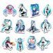 Стікерпак Набір наклейок GeekLand Міку Хацуне Hatsune Miku 45 штук SP GI HM 01 SP GI HM 01 фото 5