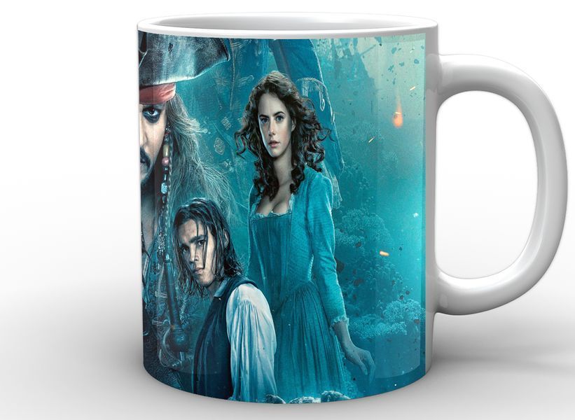 Кухоль GeekLand білий Pirates of the Caribbean Пірати Карибського моря п'ята частина PC.02.023 PC.02.023 фото