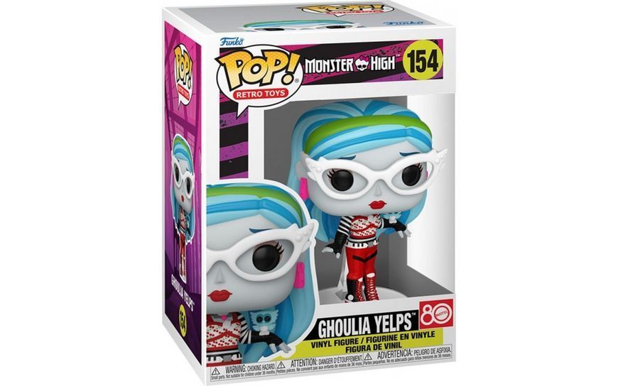 Фигурка Funko Pop Гуллия Монстр Хай Monster High Ghoulia Yelps&nbsp;10 см FP MH GY 154 2814150558 фото