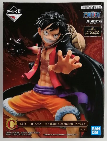 Фігурка Banpresto&nbsp;The Monkey D. Luffy the Worst Generation One Piece&nbsp;Ван Піс Луффі 15 см B TWG OP L 2825782005 фото