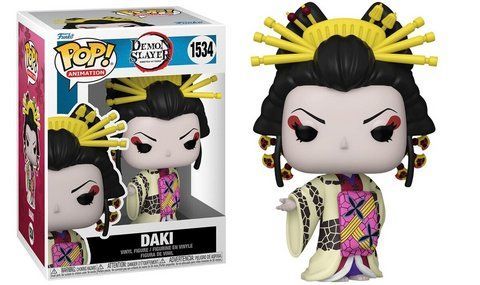 Фигурка Funko Pop Клинок рассекающий демонов Даки Demon Slayer Daki 10 см FP DS D 1534 FP DS D 1534 фото