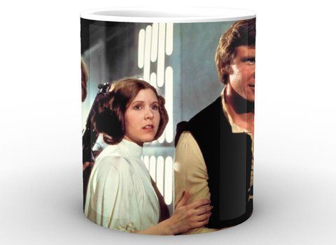Кружка Geek Land белая Звёздные войны Star Wars Люк Лея Хан Соло SW.002.51 SW.002.51 фото
