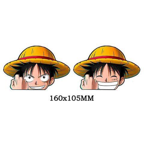 Голографічна наклейка Ван Піс Луффі One Piece Luffy 2887495927 фото