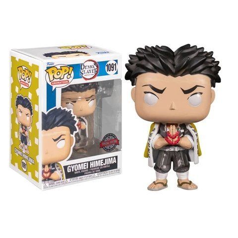 Фигурка&nbsp;Funko Pop Фанко Поп Клинок рассекающий демонов Гёмей Химеджима Gyomei Himejima 10 см&nbsp;DS GH 109 DS GH 1091 фото