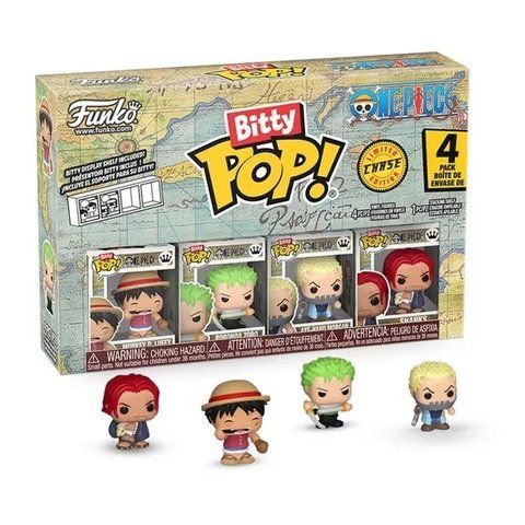 Набор фигурок Bitty Pop Ван Пис пак One Piece 4 Pack 3 см FBP OP 04 3038966002 фото