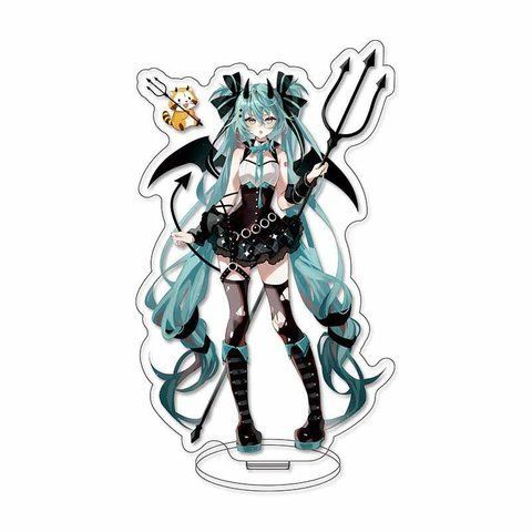 Фігурка акрилова Вокалоїд Хацуне Міку Vocaloid Hatsune Miku 15 см 3066682606 фото