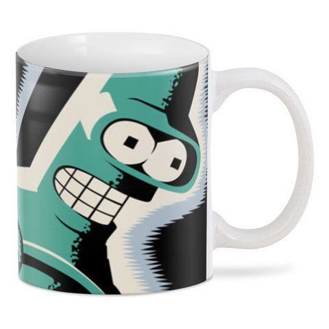 Кружка Geek Land Футурама Futurama 02.12 робот Бендинг.266 02.12.266 фото