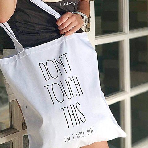 Эко сумка Don`t touch 125667 фото
