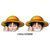 Голографическая наклейка Ван Пис Луффи One Piece Luffy 2887495927 фото