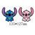 Голографічна наклейка Стіч Stitch 2887495977 фото