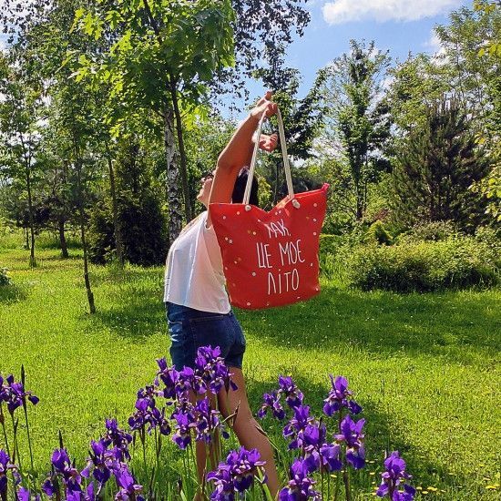 Пляжна сумка Малібу Так це моє Літо 126437 фото