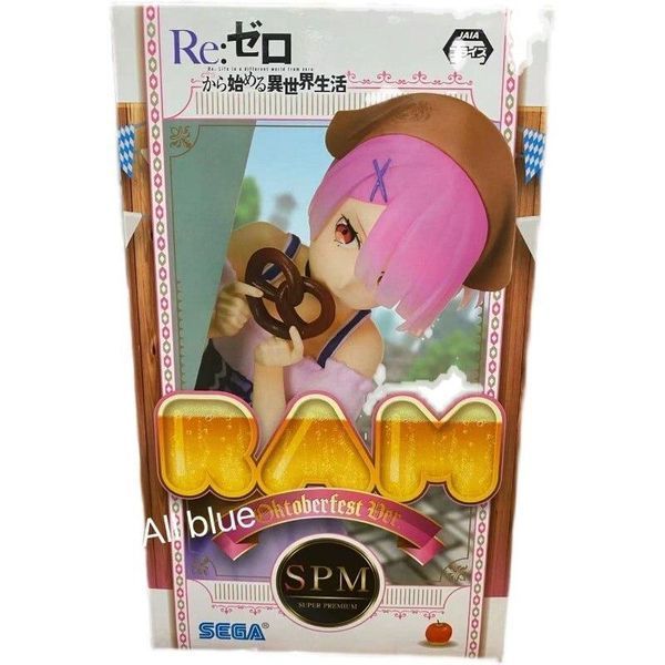 Фигурка Sega&nbsp;Ре Зеро Жизнь в Альтернативном Мире Oktoberfest Ver Ram Re Zero Рам 21 см S O RZ S O RZ фото