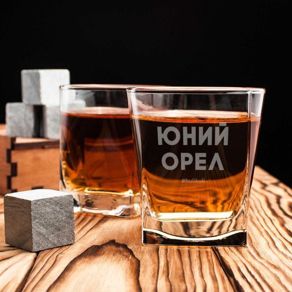 Стакан для виски "Юний орел" в крафтовой коробке 2603873456 фото