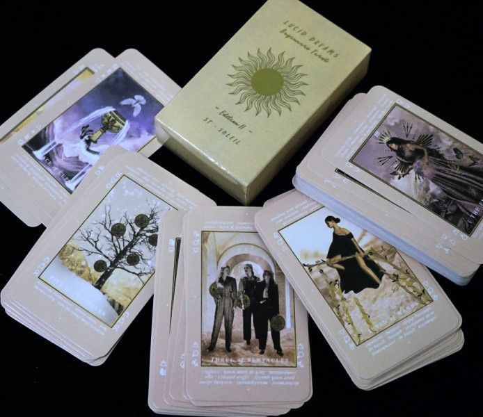 Карти Таро усвідомлені сни Lucid Dreams Beginners Tarot 10.2х6 см 2569389096 фото