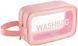 Прозора сумка-косметичка Washbag Pink 20см 2379288400 фото