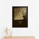 Постер "Токио / Tokyo" фольгированный А3, gold-black, gold-black, англійська BD-pl-31 фото 1