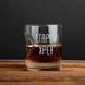 Стакан с пулей "Старый хрен" для виски, русский, Деревянная подарочная коробка 2603809012 фото 1
