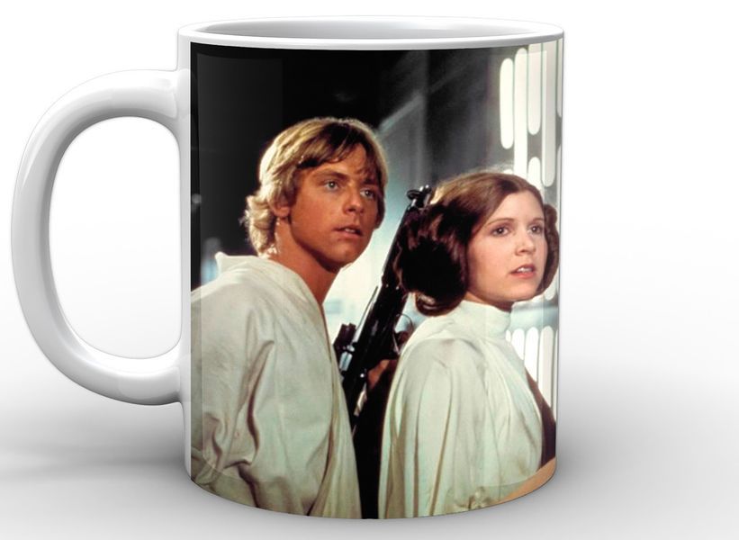 Кружка Geek Land белая Звёздные войны Star Wars Люк Лея Хан Соло SW.002.51 SW.002.51 фото