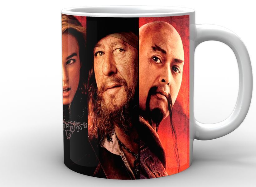 Кухоль GeekLand білий Pirates of the Caribbean Пірати Карибського моря на краю світу PC.02.024 PC.02.024 фото