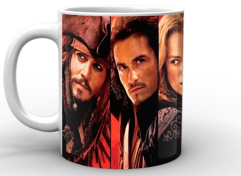 Кухоль GeekLand білий Pirates of the Caribbean Пірати Карибського моря на краю світу PC.02.024 PC.02.024 фото