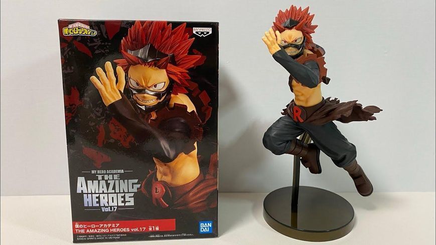 Фігурка&nbsp;Bandai Spirits Моя Геройська Академія My Hero Academia&nbsp;Kirishima Кирисіма 13 см&nbsp;WST BS MHA K WST BS MHA K фото