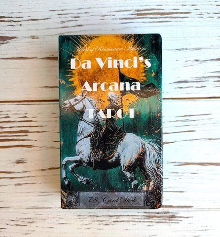 Таро Аркани Да Вінчі Da Vinci&rsquo;s Arcana Tarot 10.6 &times; 6.2 см 2739986264 фото