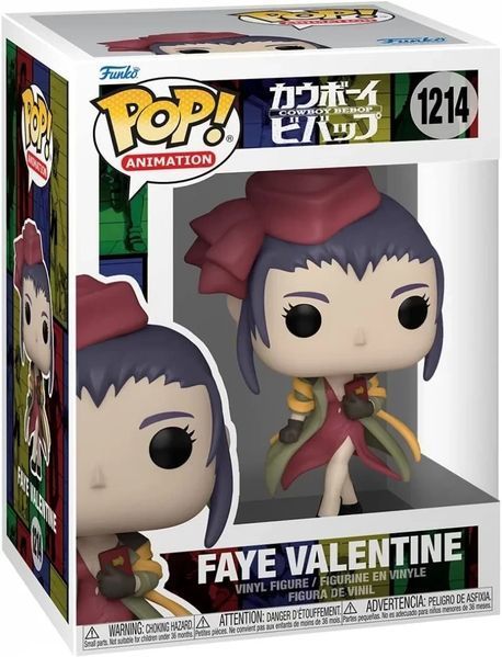 Фигурка Funko Pop Фанко Поп Ковбой Бибоп Cowboy Bebop&nbsp;Faye Valentine&nbsp;Фэй Валентайн 10 см FP CB FV 1214 FP CB FV 1214 фото
