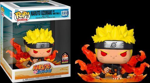 Фігурка Funko Pop Фанко Поп Наруто Шиппуден Наруто Naruto Shippuden Naruto Uzumaki Exclusive&nbsp;10 см CC EX NS1123 CC EX NS1123 фото