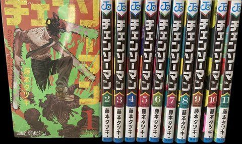 Комплект манги Jump Comics Chainsaw Man Людина-бензопила японською Том з 1 по 11 М JC CM 111 2702376022 фото