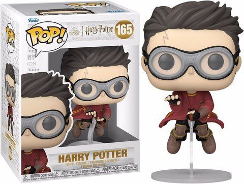 Фігурка Funko Pop Гаррі Поттер Гаррі з мітлою Harry Potter Harry with Broom 10 см HP HB 165 HP HB 165 фото