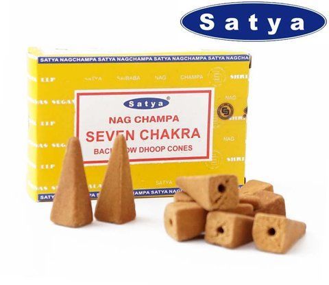 Satya Back Flow cones SEVEN CHAKRA Сім чакр 2569391471 фото