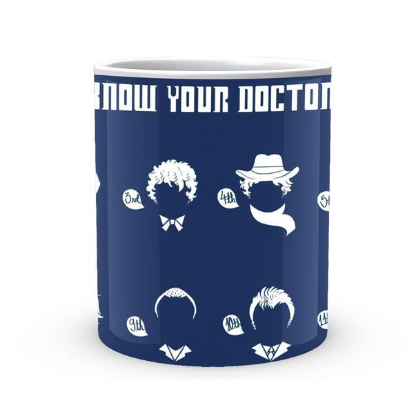 Кружка GeekLand&nbsp;Doctor Who Доктор Хто Know your doctor DW.02.354 1757923503 фото