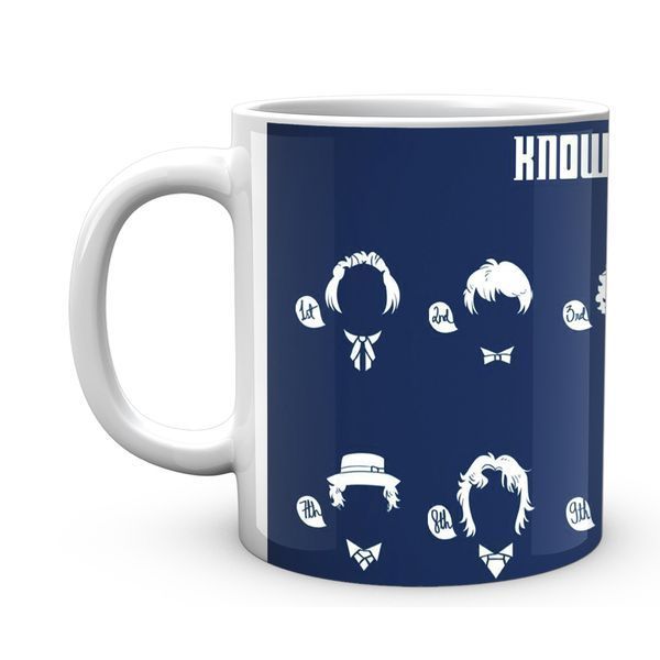 Кружка GeekLand&nbsp;Doctor Who Доктор Хто Know your doctor DW.02.354 1757923503 фото
