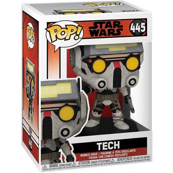 Фигурка Фанко Поп Звездные войны Тех Funko Pop Star Wars Tech 10 см SW T 445 SW T 445 фото