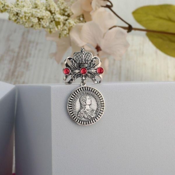 Кулон Дукач серебряный Мария Терезия Rose 925 171-S07-5152p фото