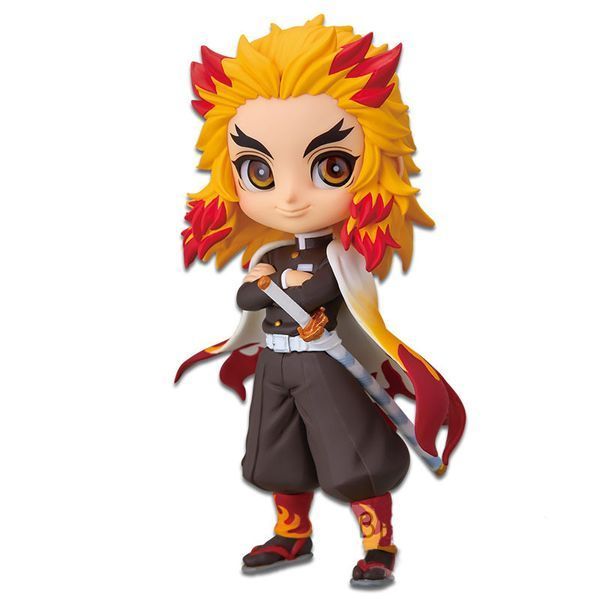 Фігурка Banpresto Q Posket Mini Кедзюро Ренгоку Клинок розсікаючий демонів Kyojuro Rengoku 7 см WST KR 19 2452198962 фото