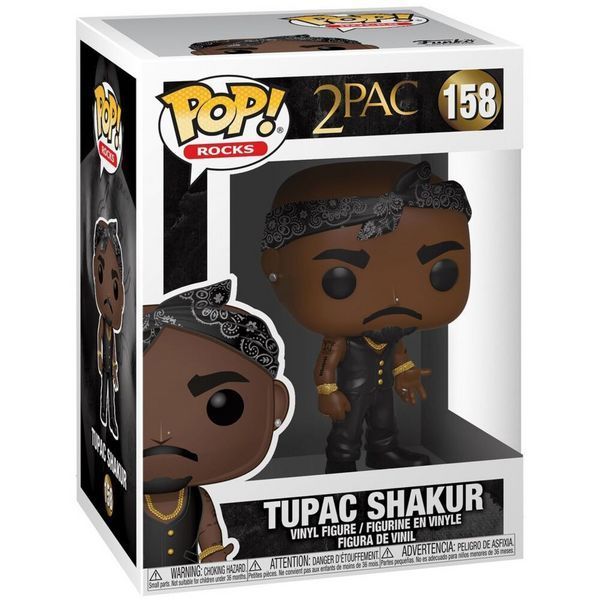Фигурка Funko Pop Тупак Шакур 2PAC Tupac Shakur 10 см FP TS 158 FP TS 158 фото