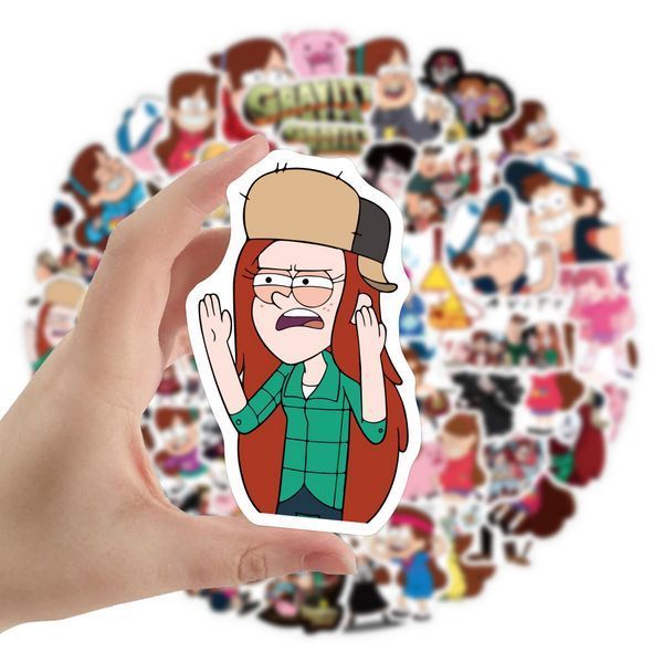 Стикерпак Гравити Фолз Набор наклеек GeekLand Gravity Falls 100 штук 2881874859 фото