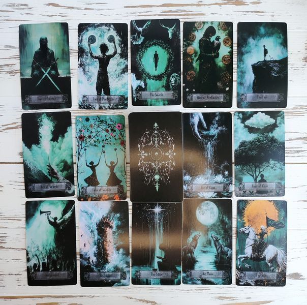 Таро Аркани Да Вінчі Da Vinci&rsquo;s Arcana Tarot 10.6 &times; 6.2 см 2739986264 фото