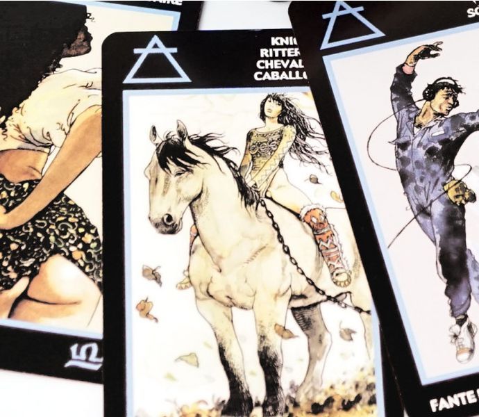 Карты Таро Манара Manara The Erotic Tarot в металлический коробке 2515654129 фото