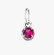 Кулон серебряный с камнем цвета фуксия Цефеида Fuchsia 925 Zirkon 2749348261 фото 1