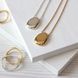 Кулон позолочений Стоун gold 925 78-11005SG-5057p фото 3