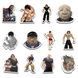 Стикерпак Набор наклеек GeekLand Боец баки Baki the Grappler 45 штук SP BG 01 SP BG 01 фото 3